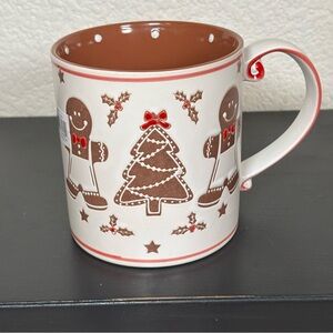Eli + Ana Gingerbread‎ Man Christmas Tree Holiday 21 oz Coffee Mug NEW